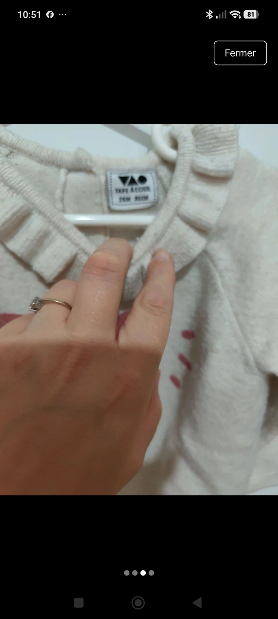 24 Month Tape à l'oeil Sweater – photo 2